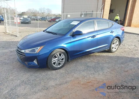 2020 Hyundai Elantra Sel z USA, uszkodzony, nr VIN 5NPD84LF0LH545706